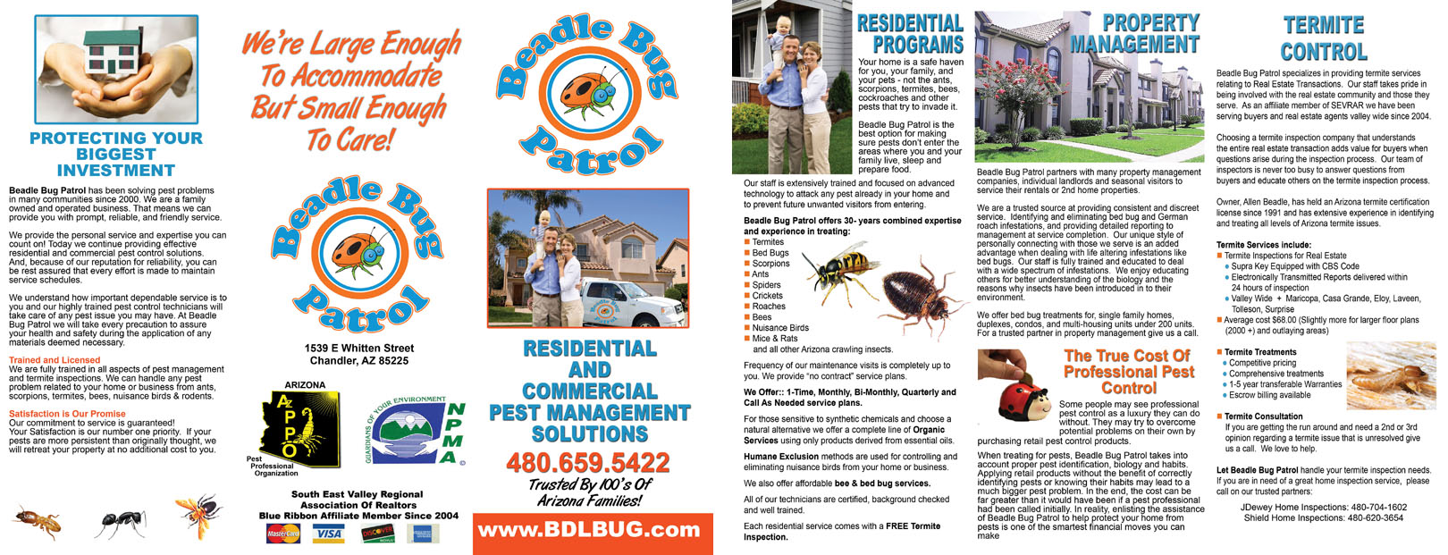 Beadle Bug Pest Control