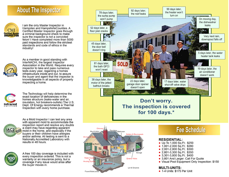 Home Inspectors Brochure Designs