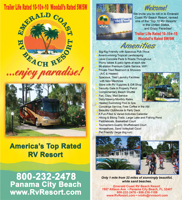 Rack Card Emerald Coast