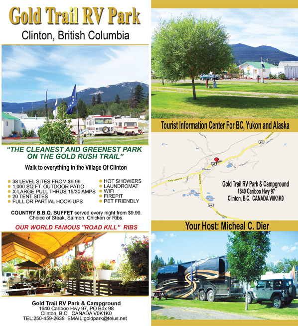 Rack Card For Gold Trails Park
